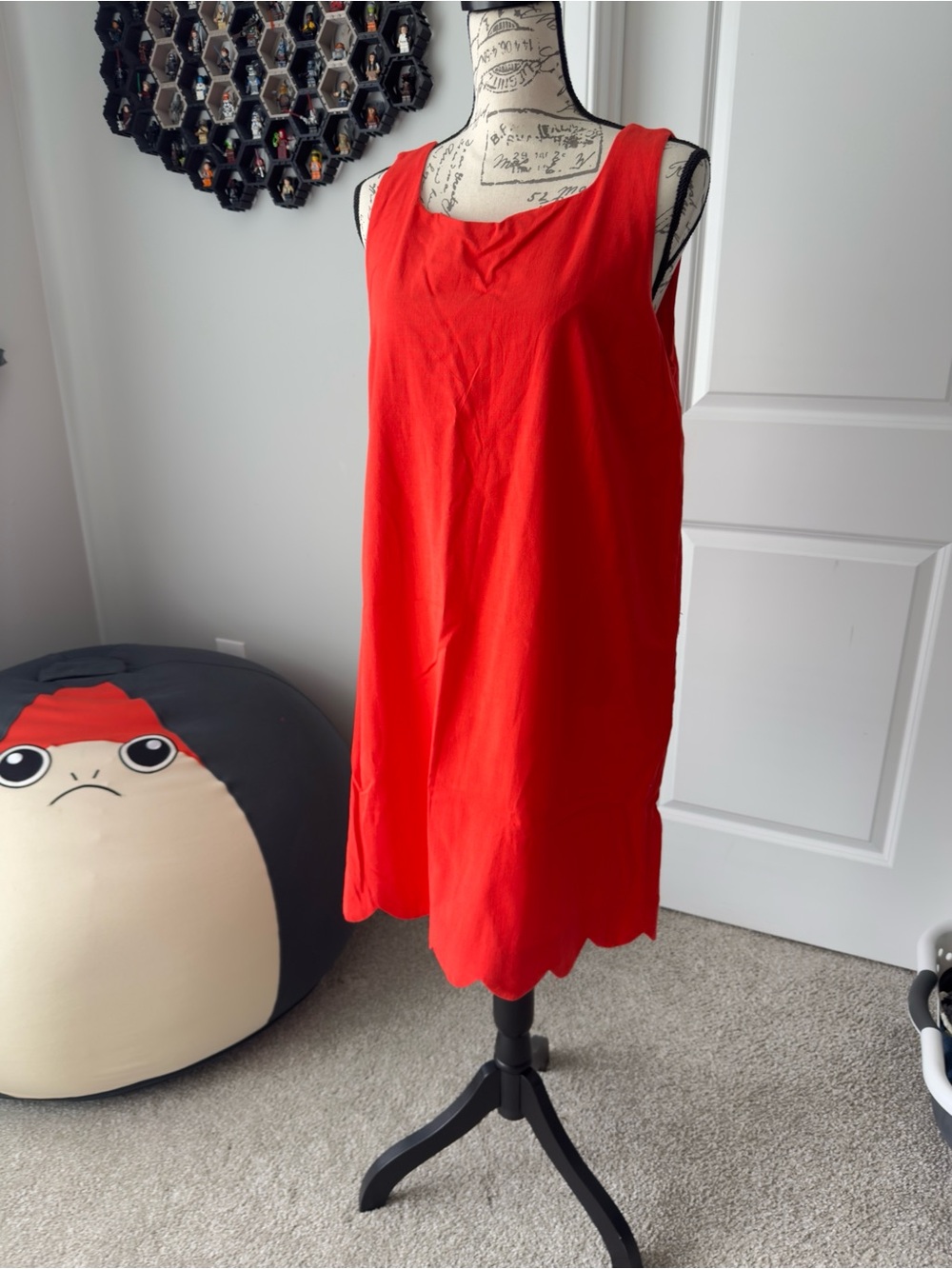 Kate Spade x Target Sleeveless Scalloped Hem Dress